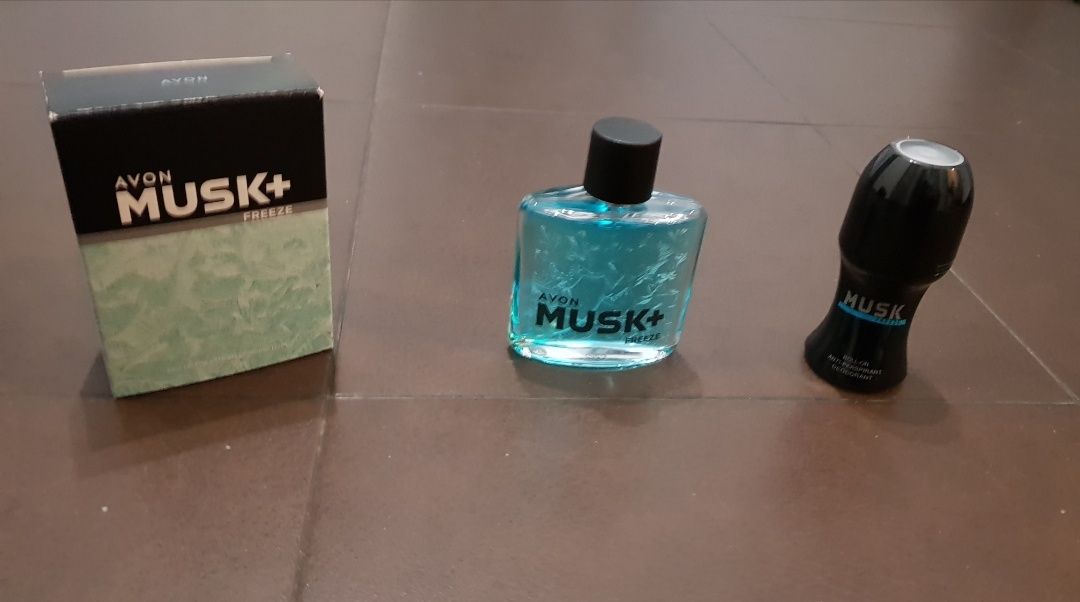 Perfume Avon Musk + Freeze After Shave - Novo sem abrir nem usar
