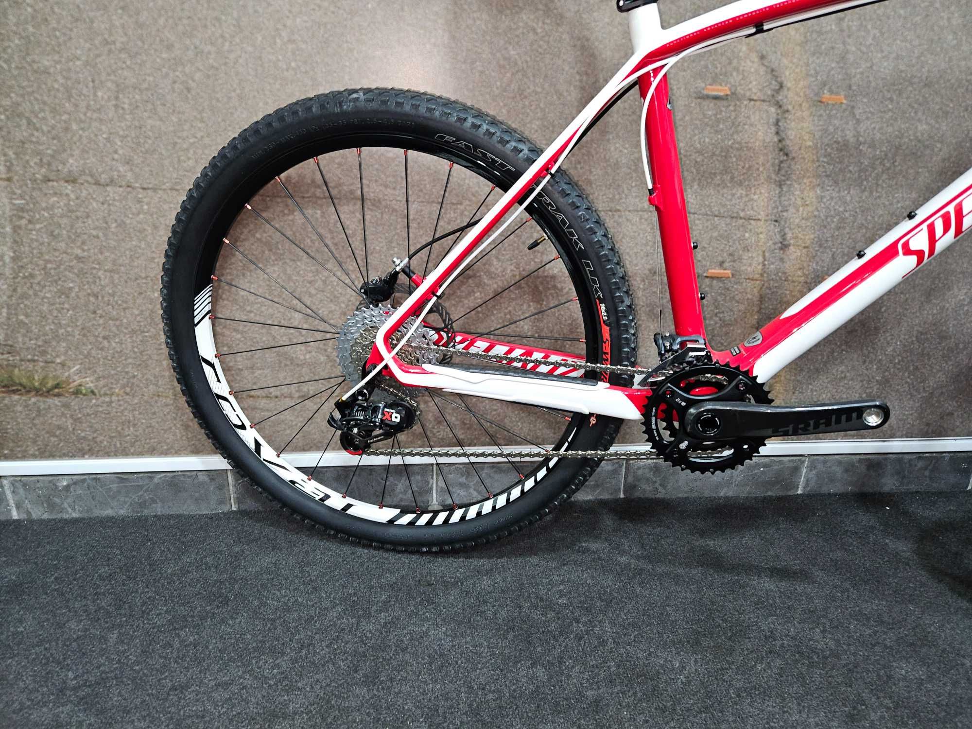 Stumpjumper Expert Carbon Vermelho/Branco T-19