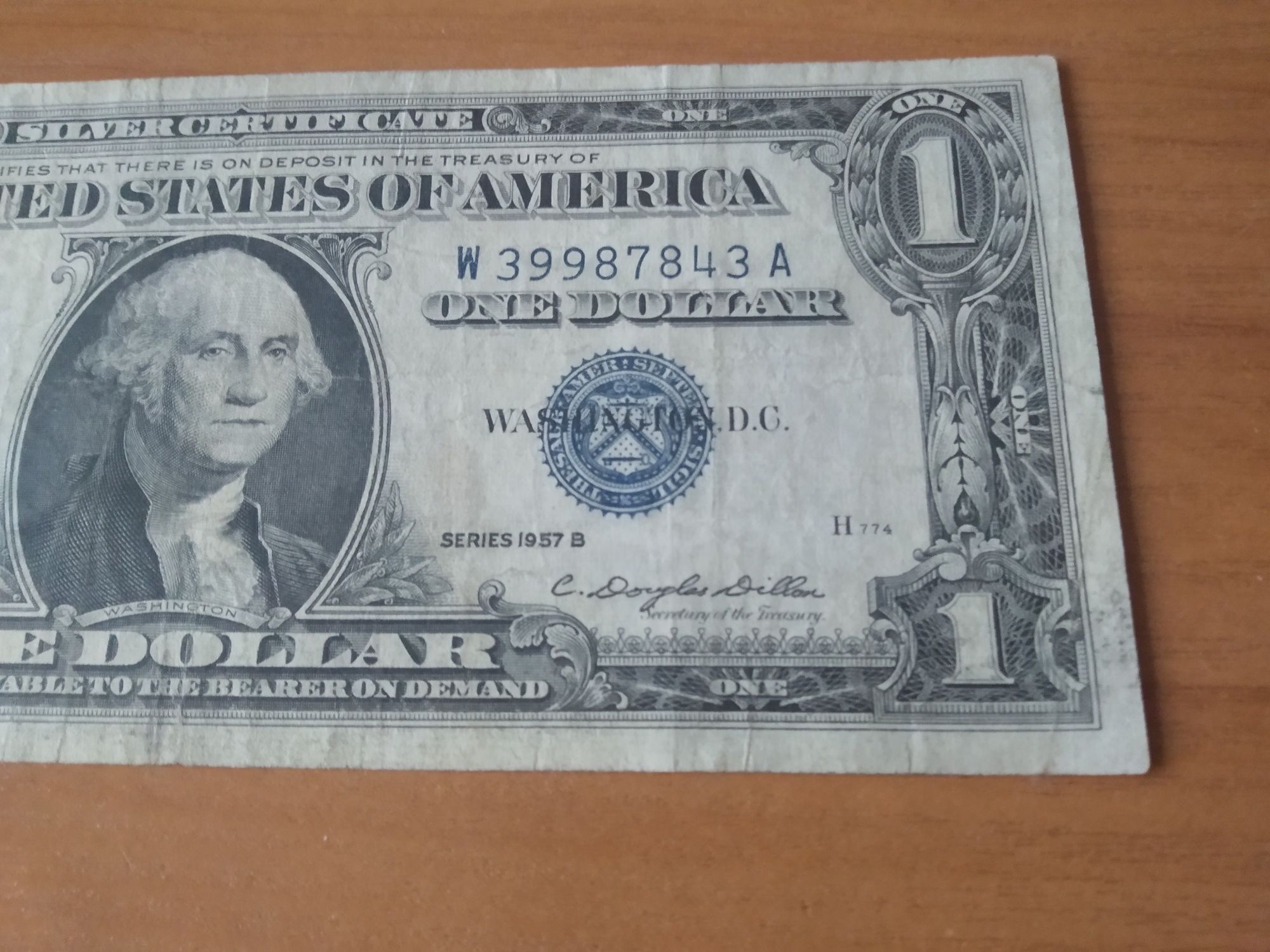 США 1 долар 1935 серія Е та 1957р