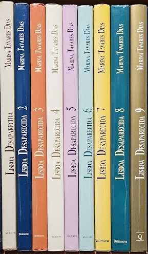 Lisboa Desaparecida - Marina Tavares Dias - 9 volumes