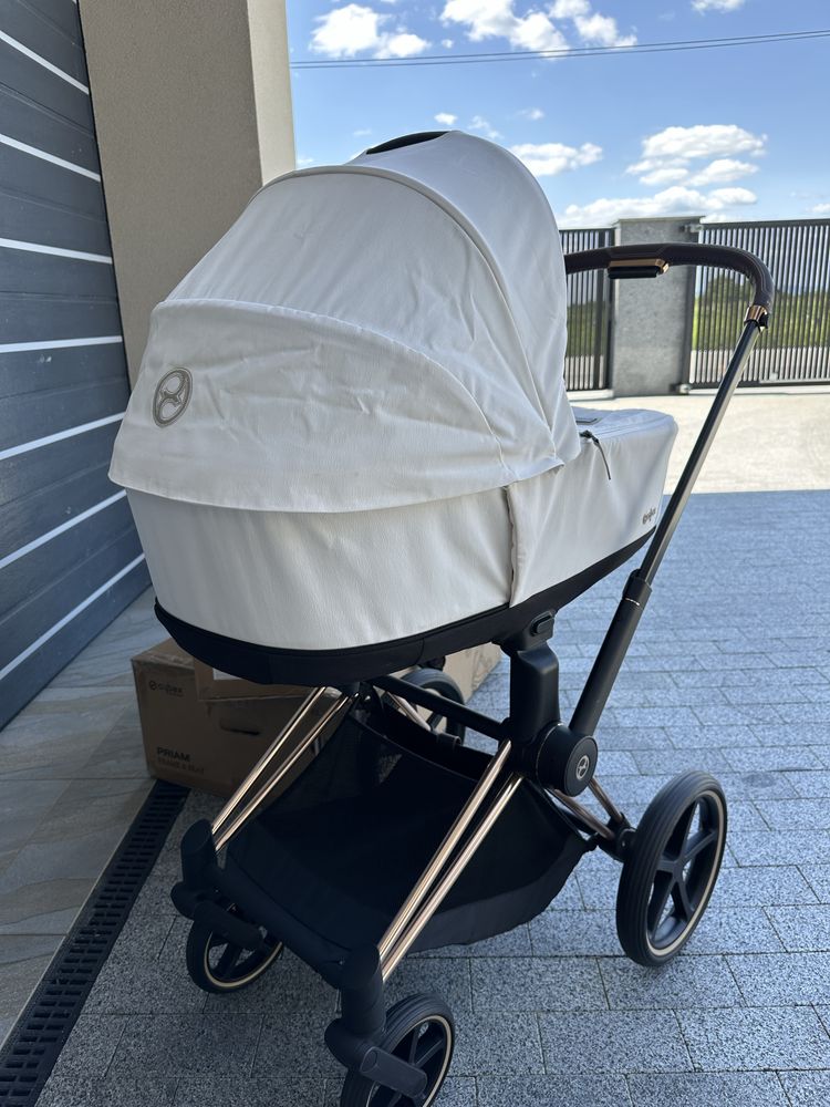 Cybex priam 4.0 Off White , Cozy beige