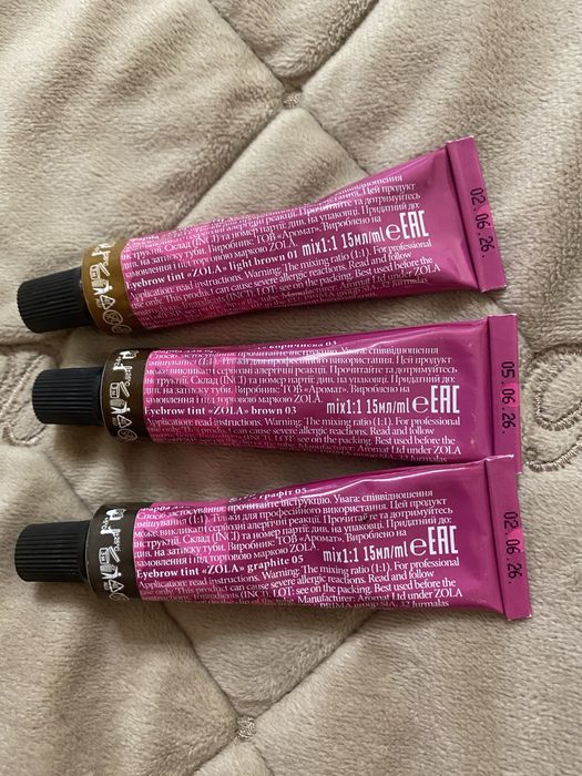 Фарба Zola для брів та вій