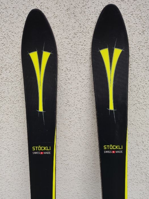 Narty Stockli Y77 185cm all-mountain + w. Salomon