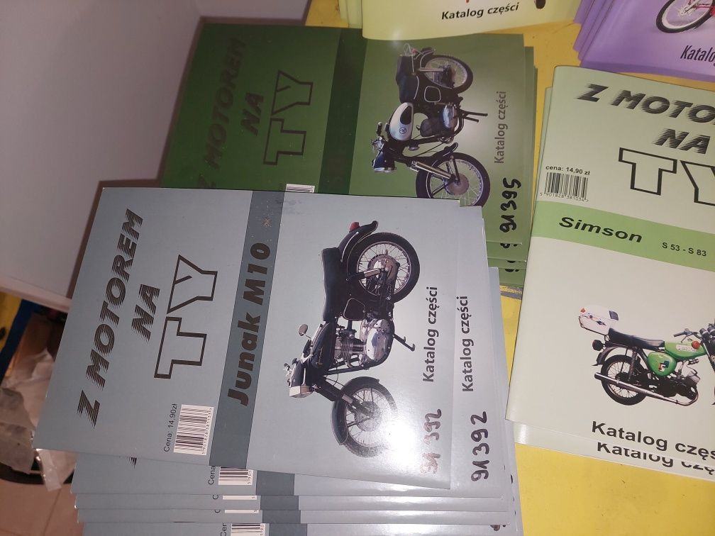 Katalog czesci instrukcja obsługi wsk wfm simson mz jawa junak moto