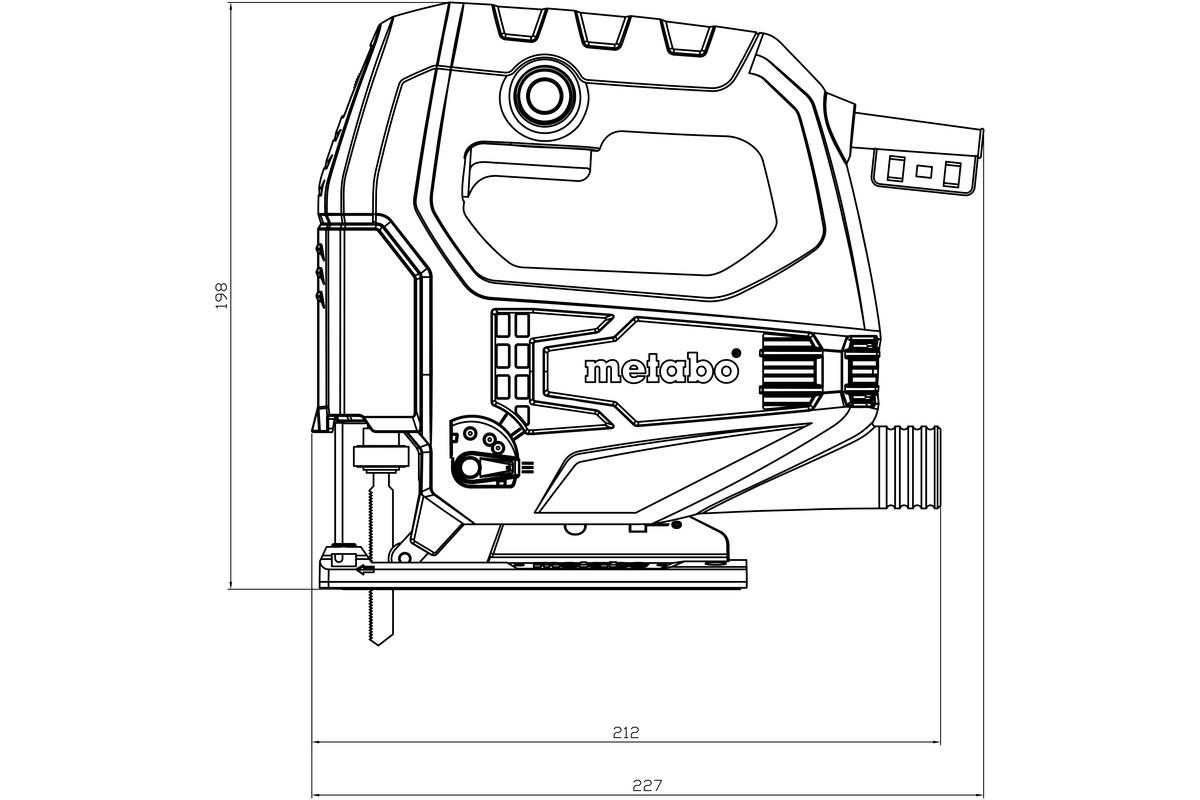 Лобзик Metabo STEB 65 Quick