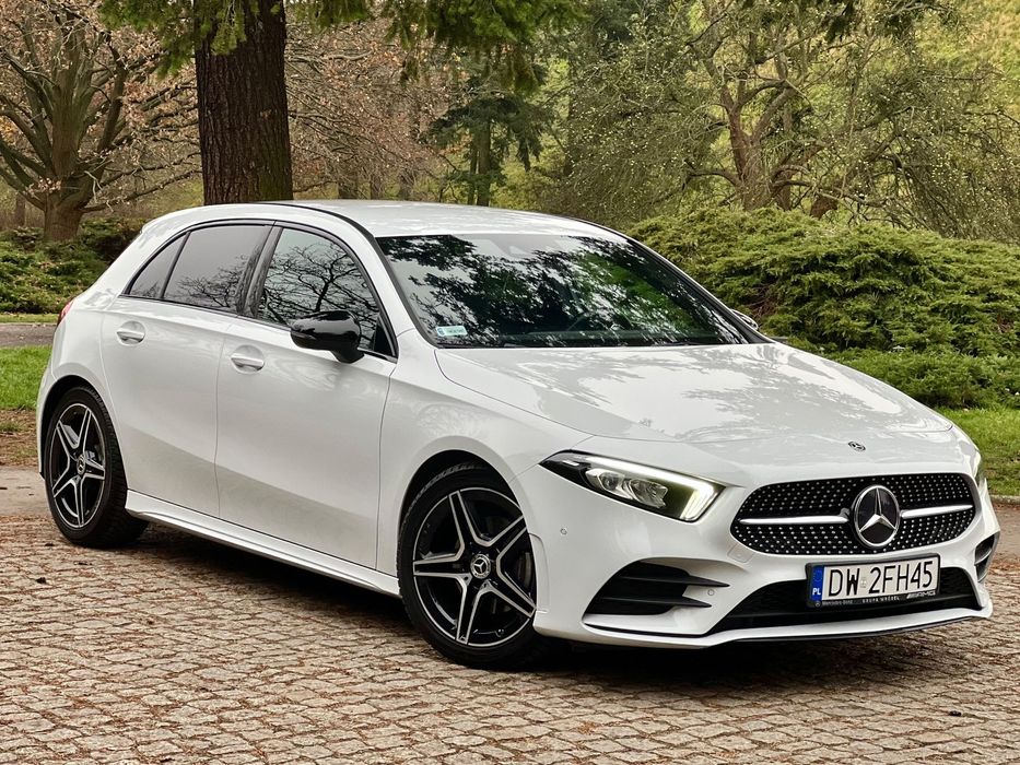 Mercedes-Benz Klasa A 180 Automat AMG LINE,Salon Polska,BEZWYPADKOWY,Serwis ASO