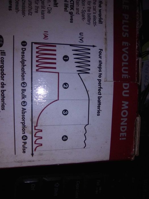 Carregador de manutenção 6V