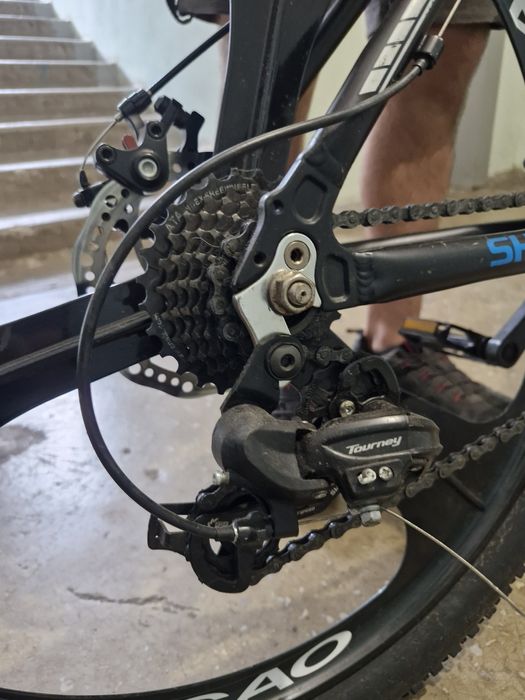 Гірський велосипед 26″, 24 швидкості (3×8)