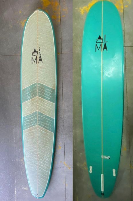 Longboard 9'1 pouco uso