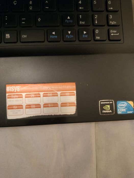Portátil Insys usado