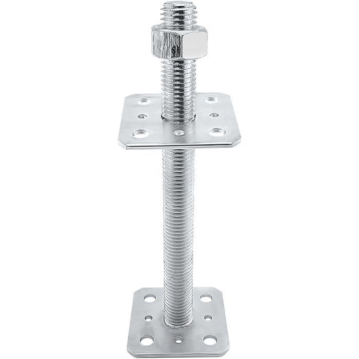 podst słupa reg. z gwintem psr80 80x80x250x4,0 (1)