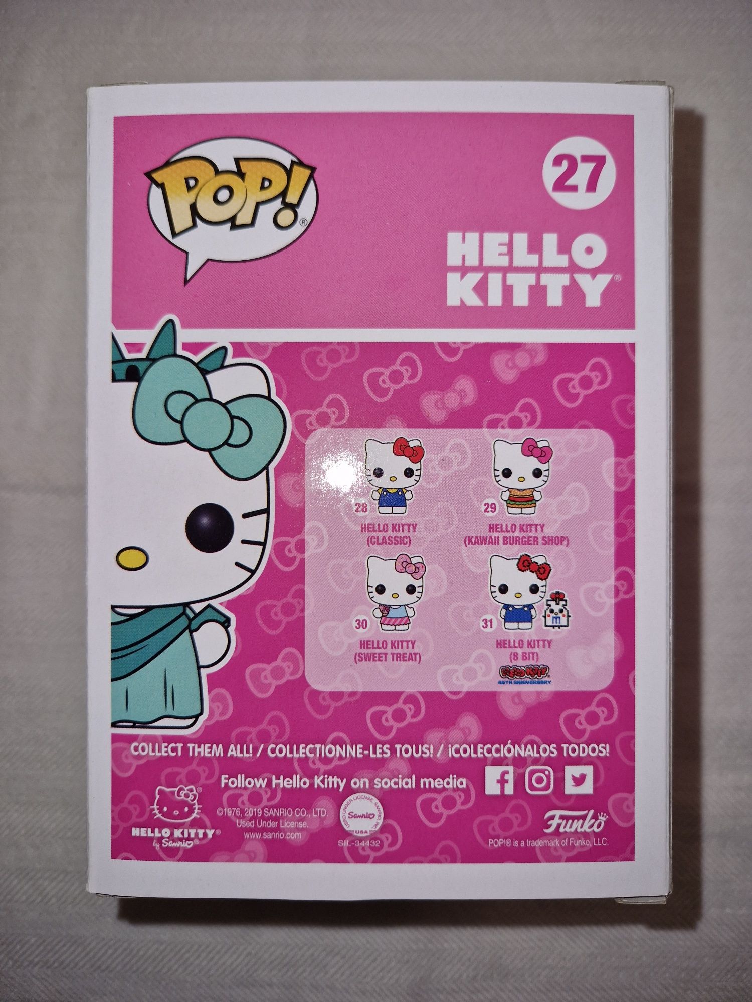 Hello Kitty Lady Liberty (Vaulted) 2019 F.C. Funko