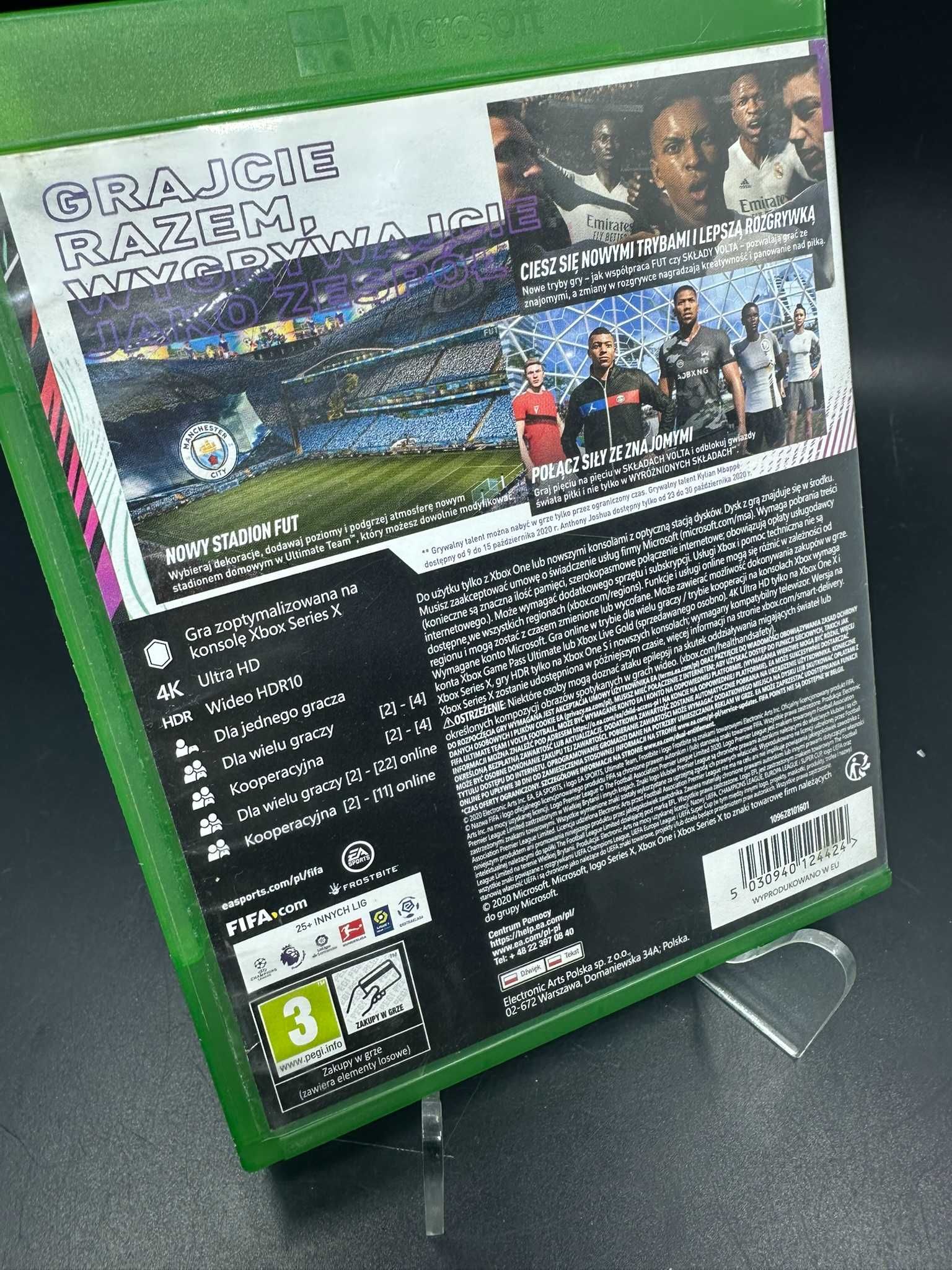 Gra na konsolę xbox one Fifa 21