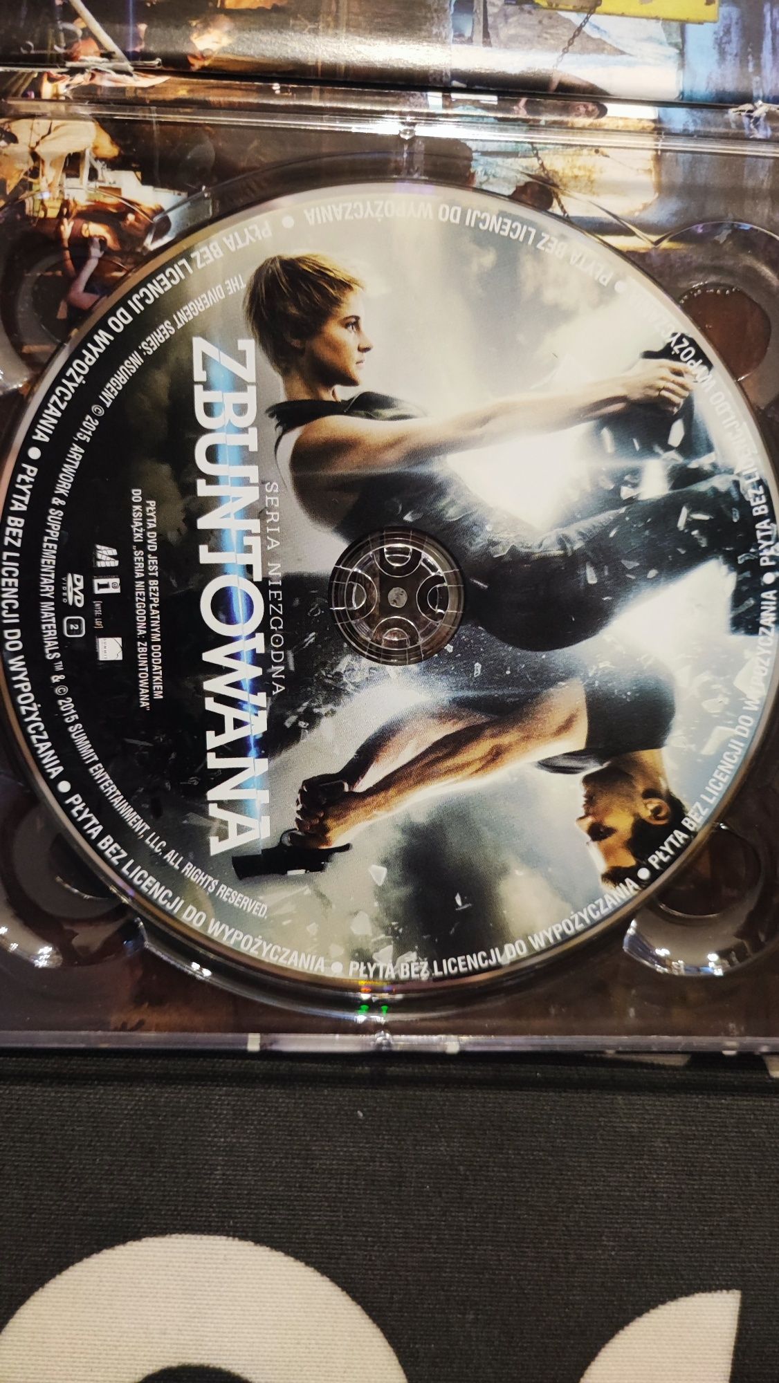 Zbuntowana seria niezgodna DVD jak nowe