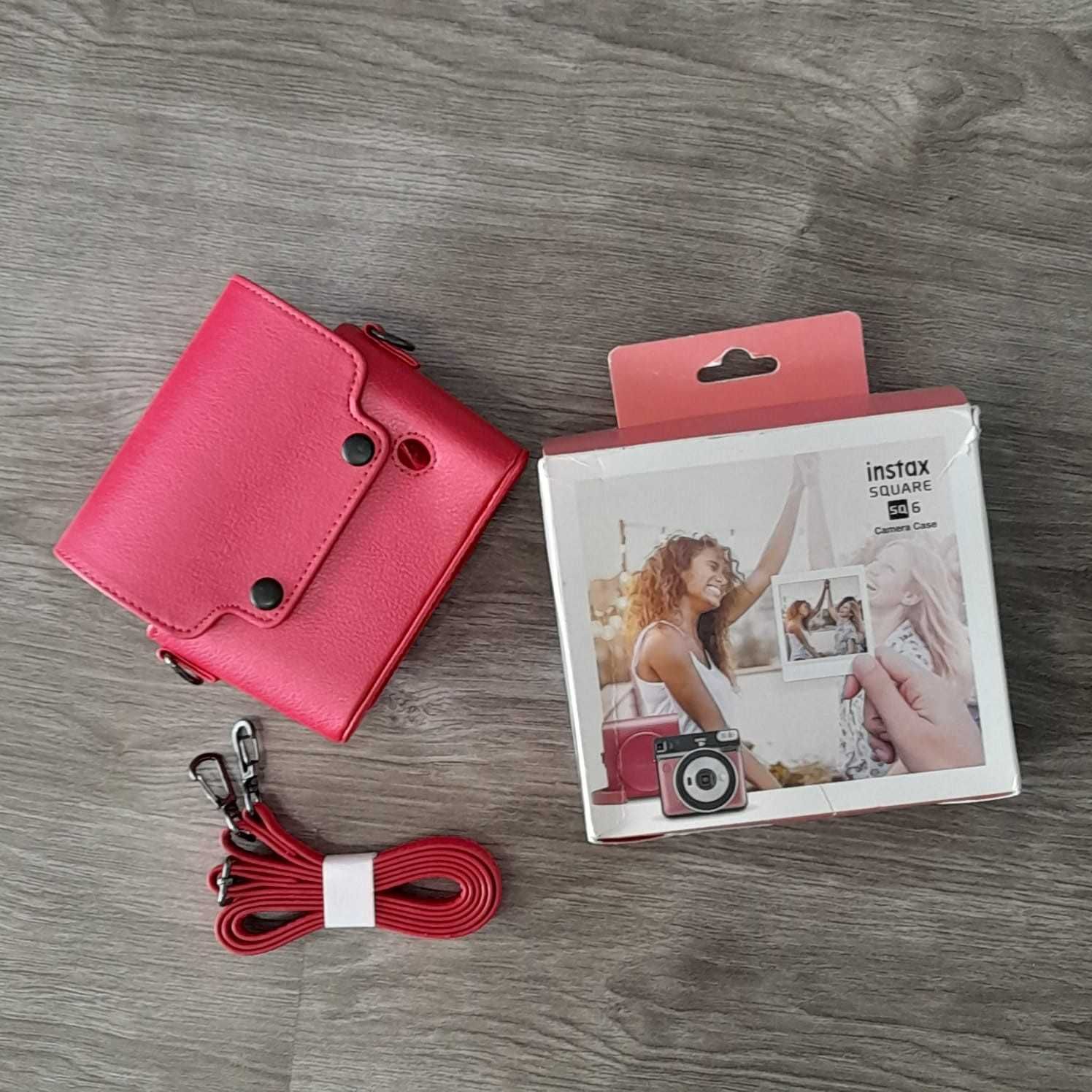 Fujifilm Estojo Instax Square SQ6 Rouge Ruby Original - Novo!!