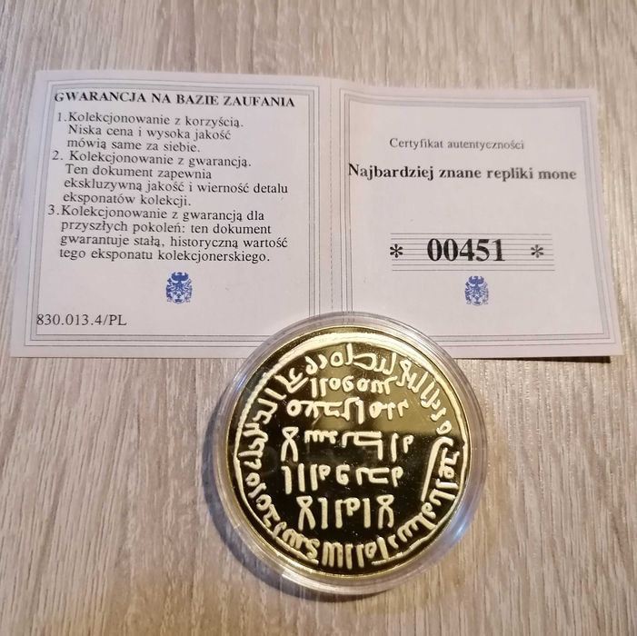 Numizmat - Dinar Umajjadów