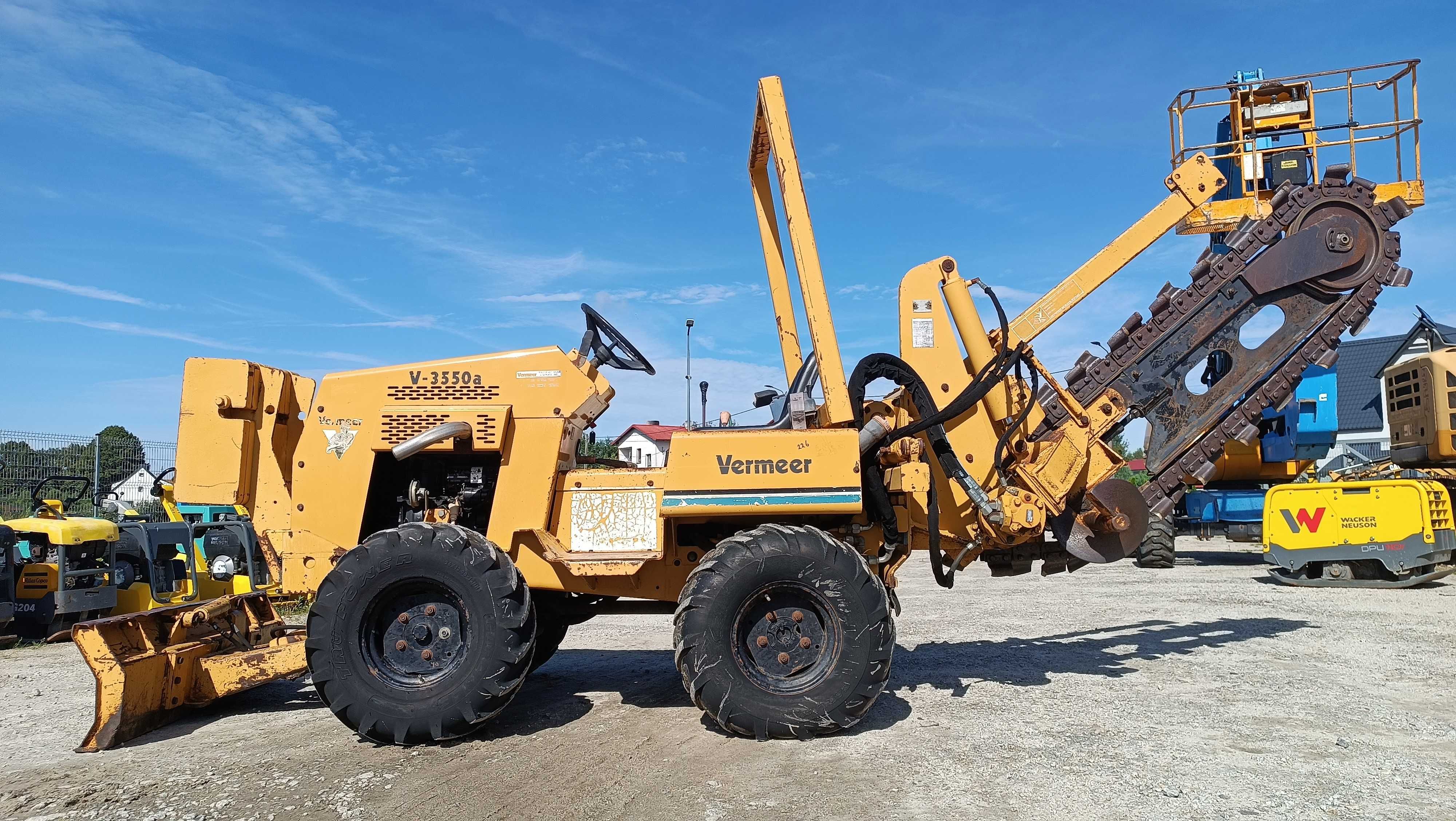 Koparka Łańcuchowa VERMEER V3550A  /RT 450 650 Ditch Witch RT 40 45