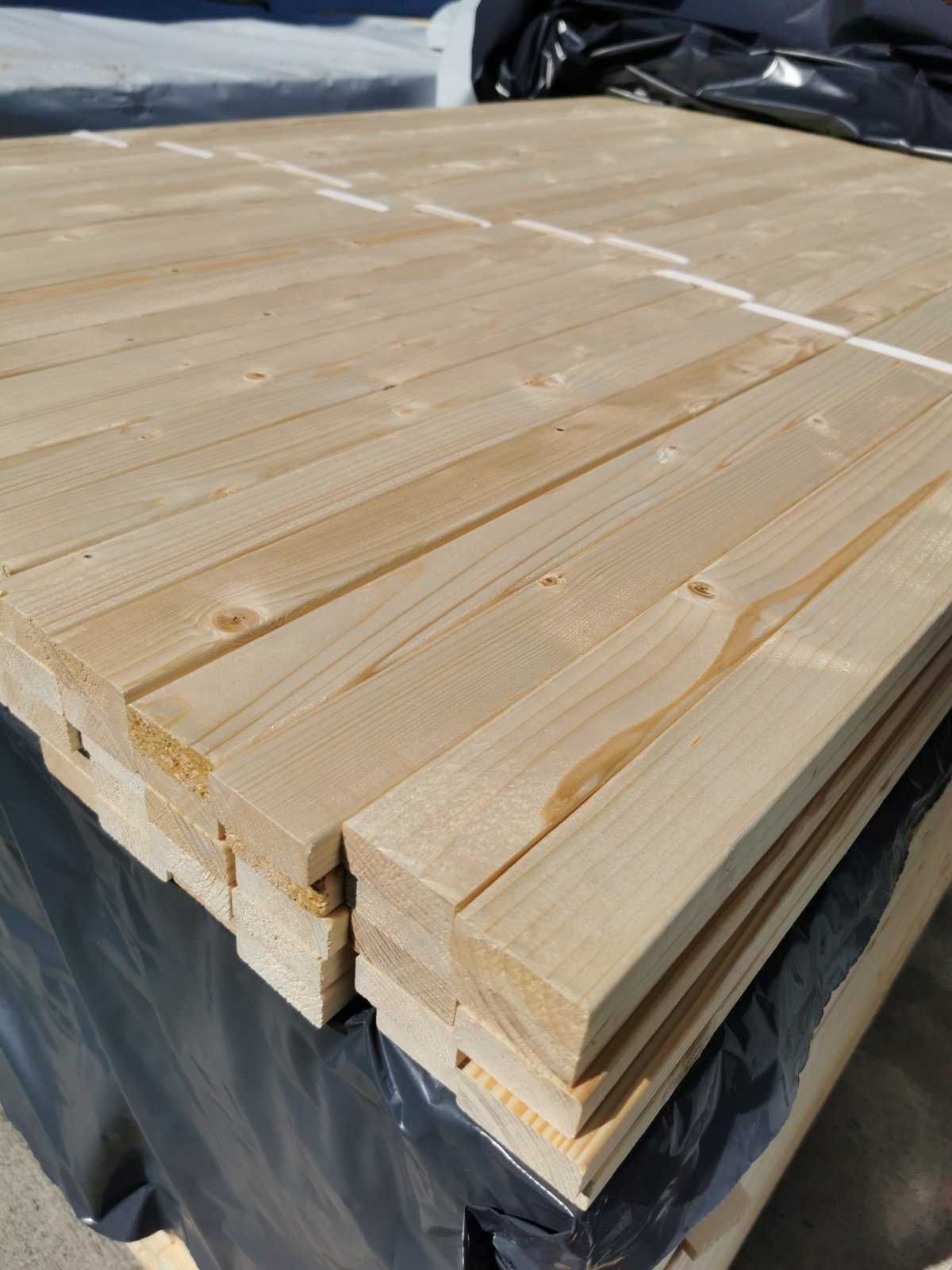 Lamele / Kantówka 18x45 Świerk Skandynawski S4S Klasa AB