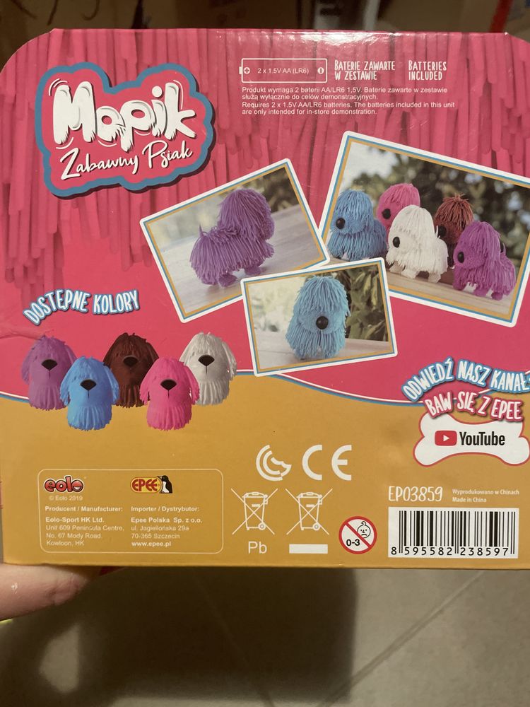Piesek Mopik - zabawny psiak