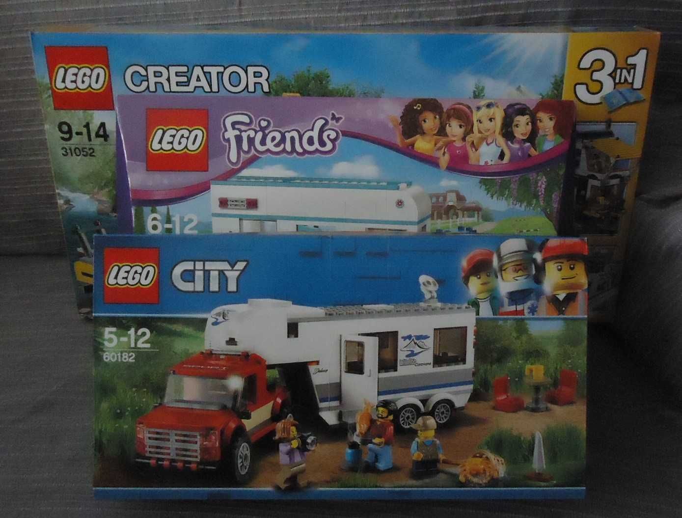 LEGO® Especial Autocaravanas 60182, 41125 e 31052 - Novos