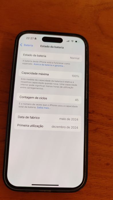 iPhone 15 Pró Azul