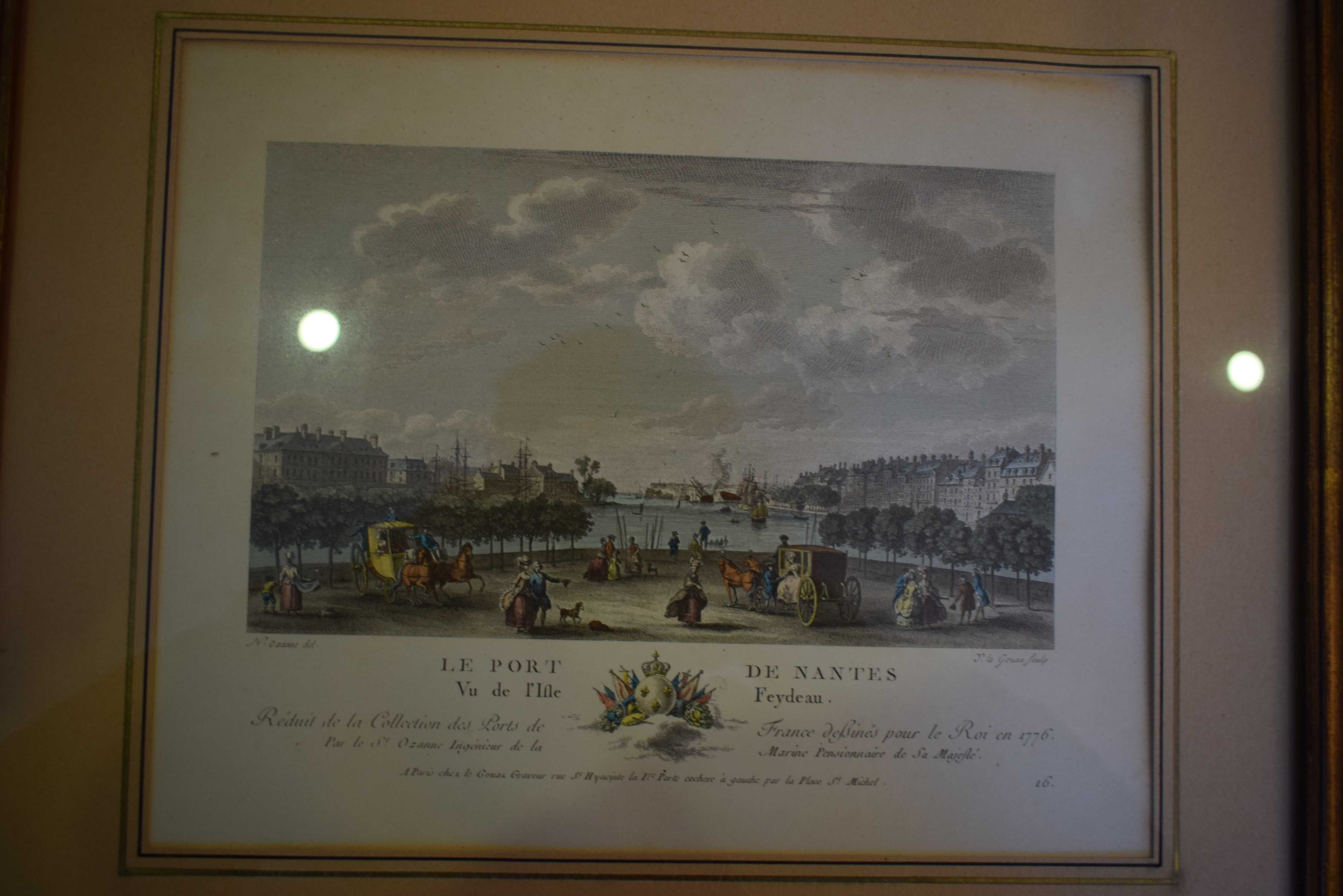 Quatro gravuras Francesas