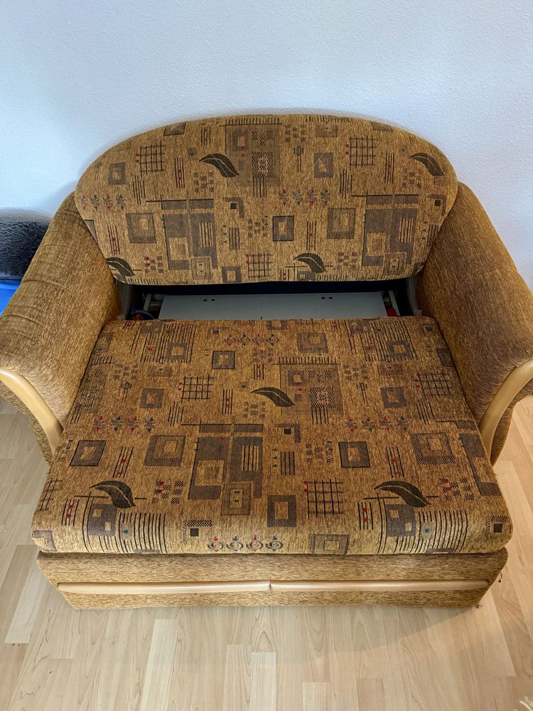 wersalka + sofa rozkładana, stan bardzo dobry