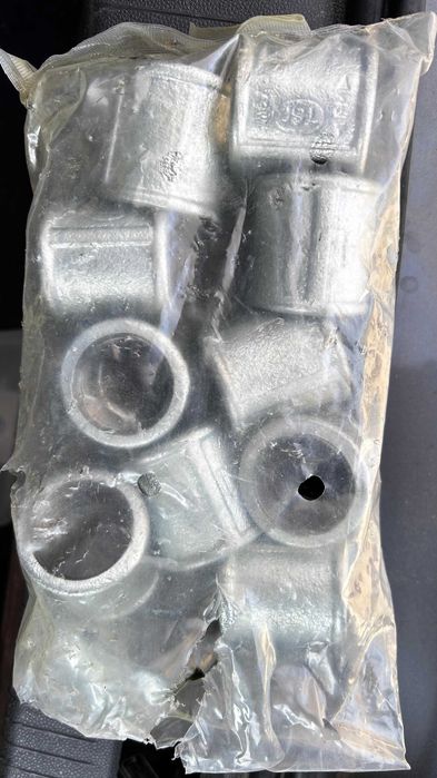 Żeliwne elementy hydrauliczne - mufy, nyple, zawory, pasta