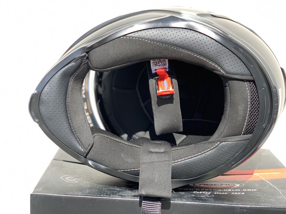 Kask motocyklowy Caberg Avalon rozmiar L,czarno-szary,Blenda,Pinlock!