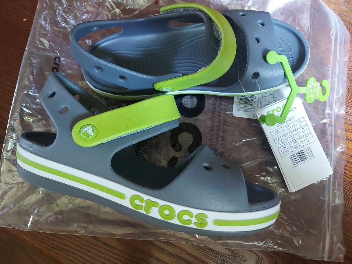 Crocs bayaband J2,J3 босоножки сандали