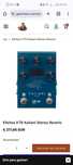 Pedal de Reverb VTR Effects. 13 algoritmos de Reverb
