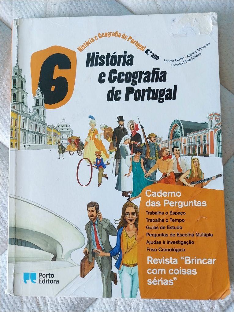 Livros escolares 6°ano