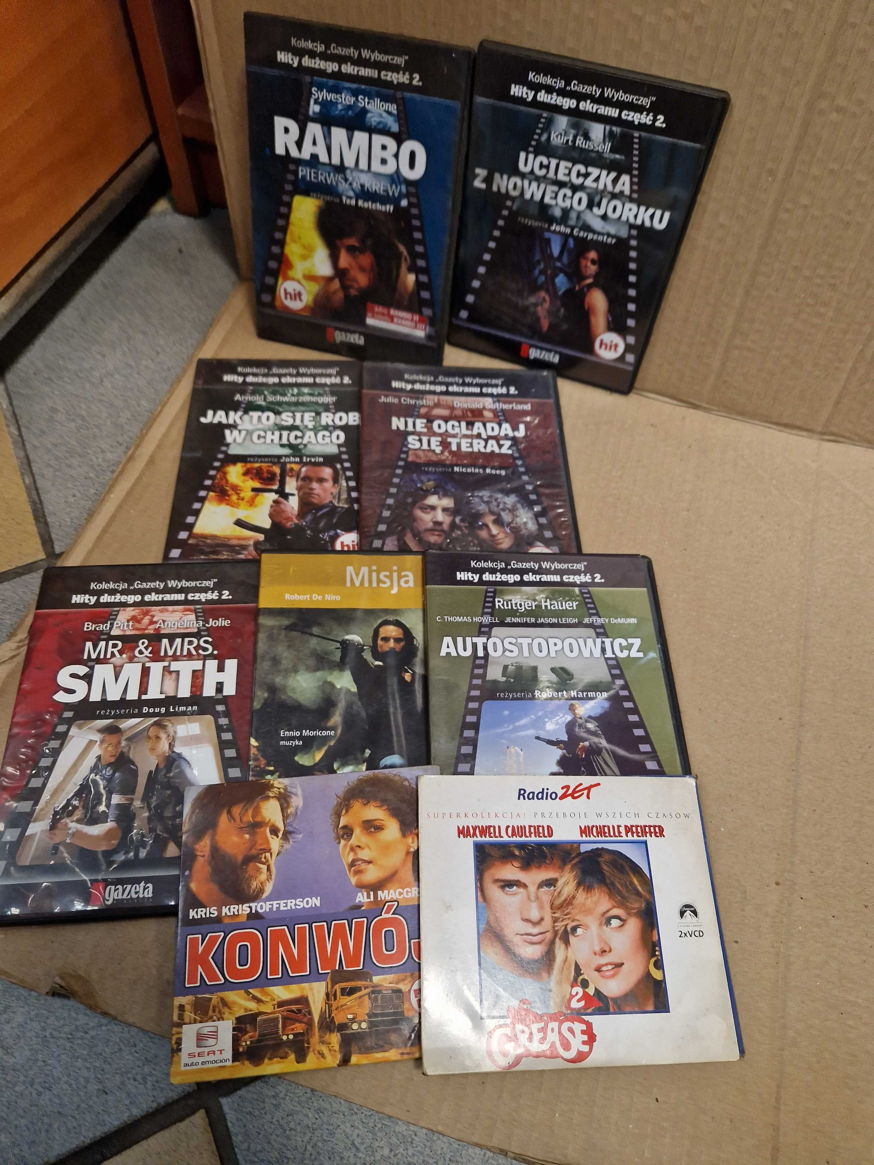Filmy na DVD Rambo Autostopowicz i inne