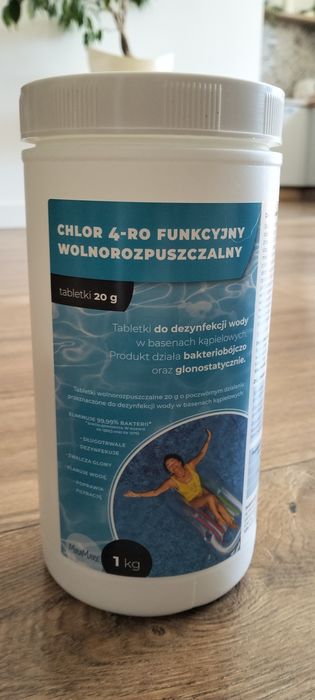 Chlor 4-funkcyjny do basenów