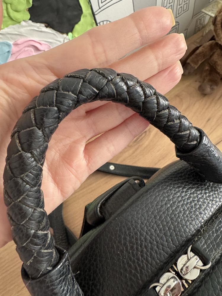 Сумка рюкзак Lovandbag натуральна шкіра гарний стан