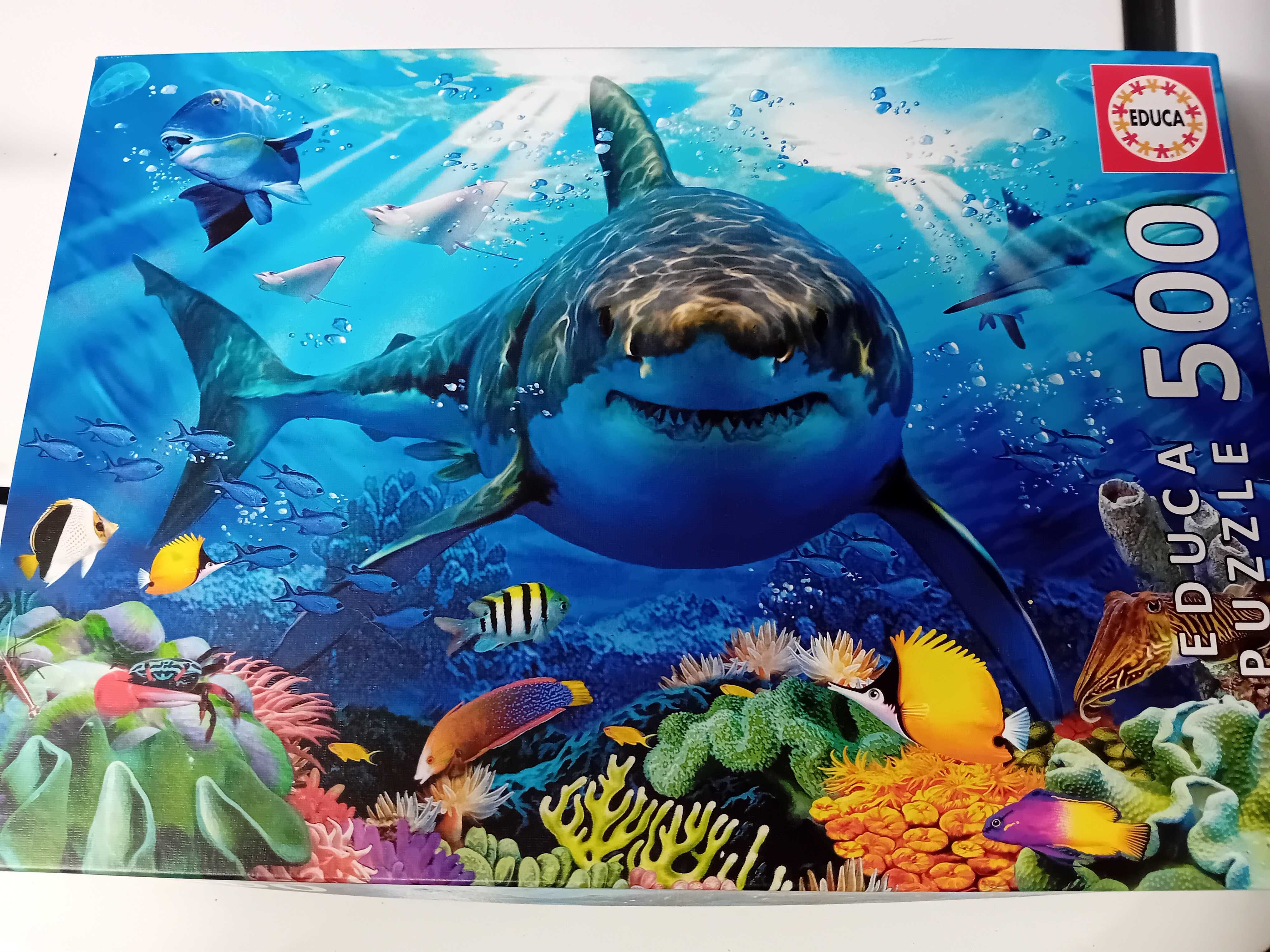 Puzzle Educa 500 peças: Fundo do Mar