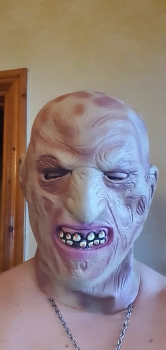 Резиновая карнавальная маска ужасы монстр Halloween новая