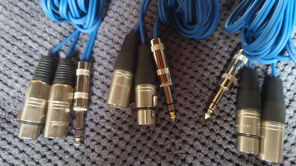 Kable Insertowe insert XLR Jack stereo 6.3 okazja