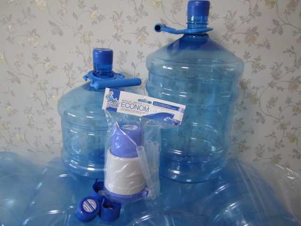 Пластиковый бутыль 20л для воды. Бутыль 19л для хранения воды. Помпа