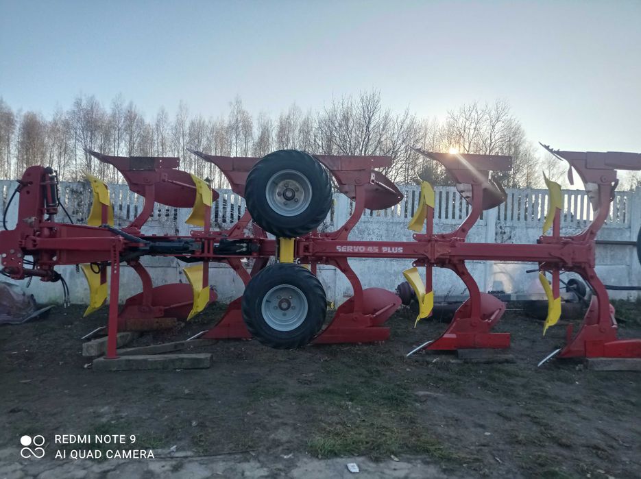 Pług 5 skibowy Potinger servo 45 Plus Liniowanie