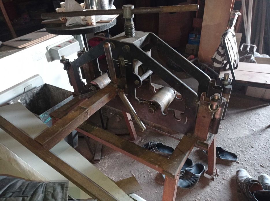 Трубогиб, радиусная гибка профтрубы