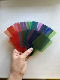 Гелеві кольорові фільтри на спалах для творчих ідей в фото