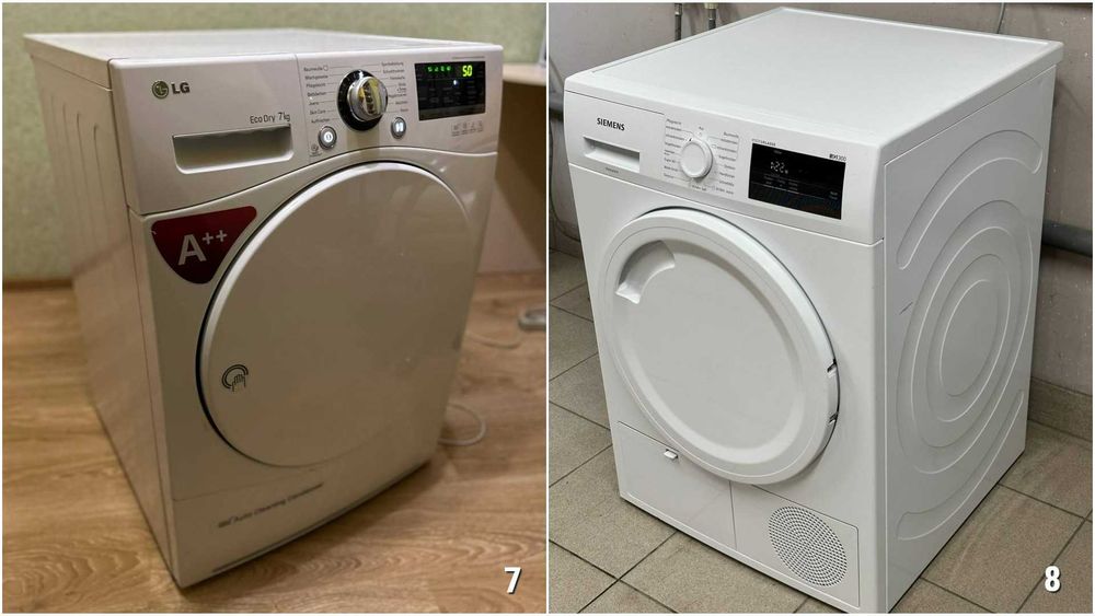 СУШИЛЬНАЯ Машина BOSCH WTB8620 Компрессорная Конденсационная ЕВРОПА Бу