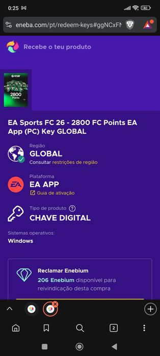 2800 Points - EA Sports FC 26 - EA APP PC