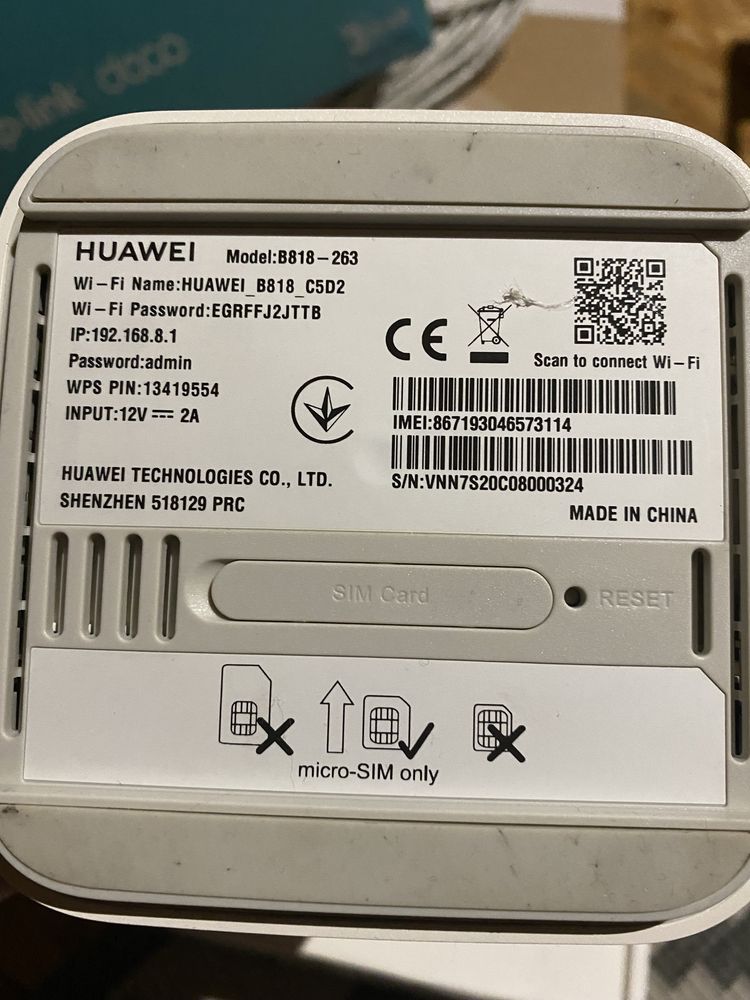 Router huawei 4g