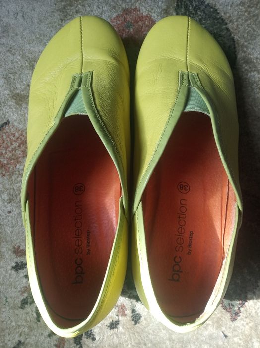 Buty bpc selection w kolorze kanarkowym