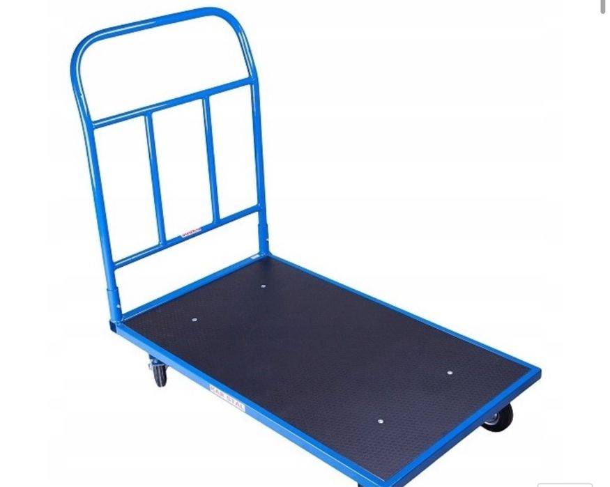 Wózek platformowy transportowy magazynowy