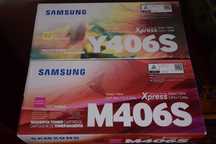 Toner original Samsung CLT-M406S e CLT-Y406S