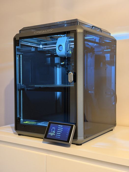 Drukarka 3d Creality K1 - tylko 90h nalotu, kamera