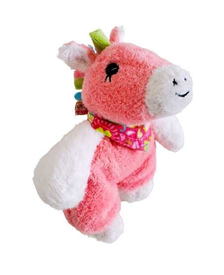 Grzechotka pluszowa, maskotka, zabawka Konik Sterntaler wys. 14 cm